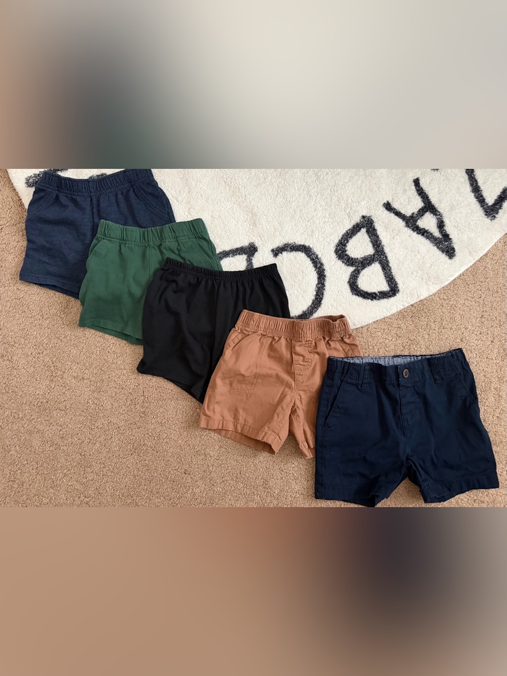 Bundle 5 Pair Boys Shorts 24 Month: Carter's, Oshkosh, Garanimals